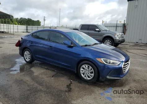 2017 Hyundai Elantra Se из США, поврежденный, VIN 5NPD74LF8HH077993